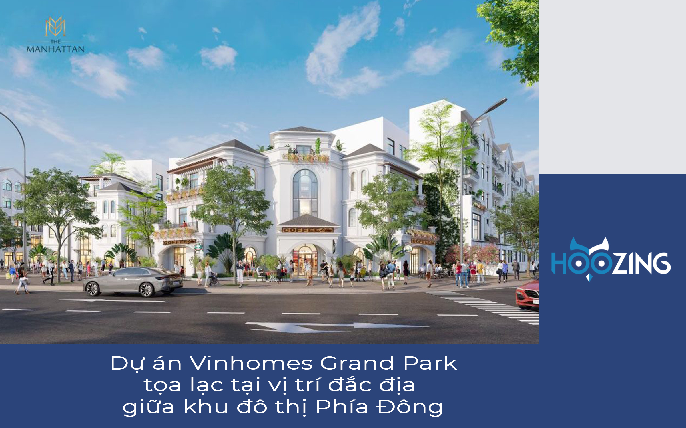 Dự án Vinhomes Grand Park tọa lạc tại vị trí đắc địa giữa khu đô thị Phía Đông.