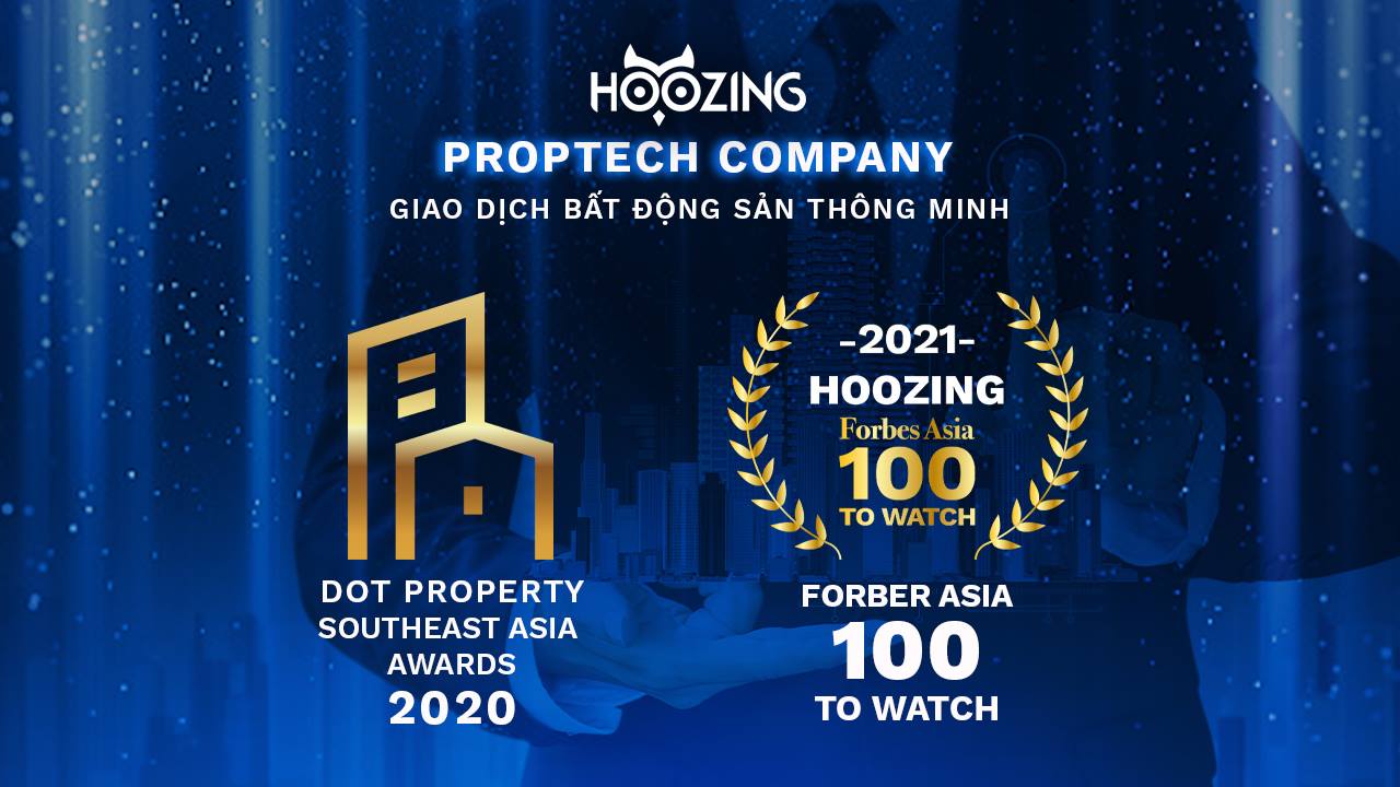 Hoozing liên tục khẳng định vị thế là một công ty bất động sản công nghệ hàng đầu qua từng năm